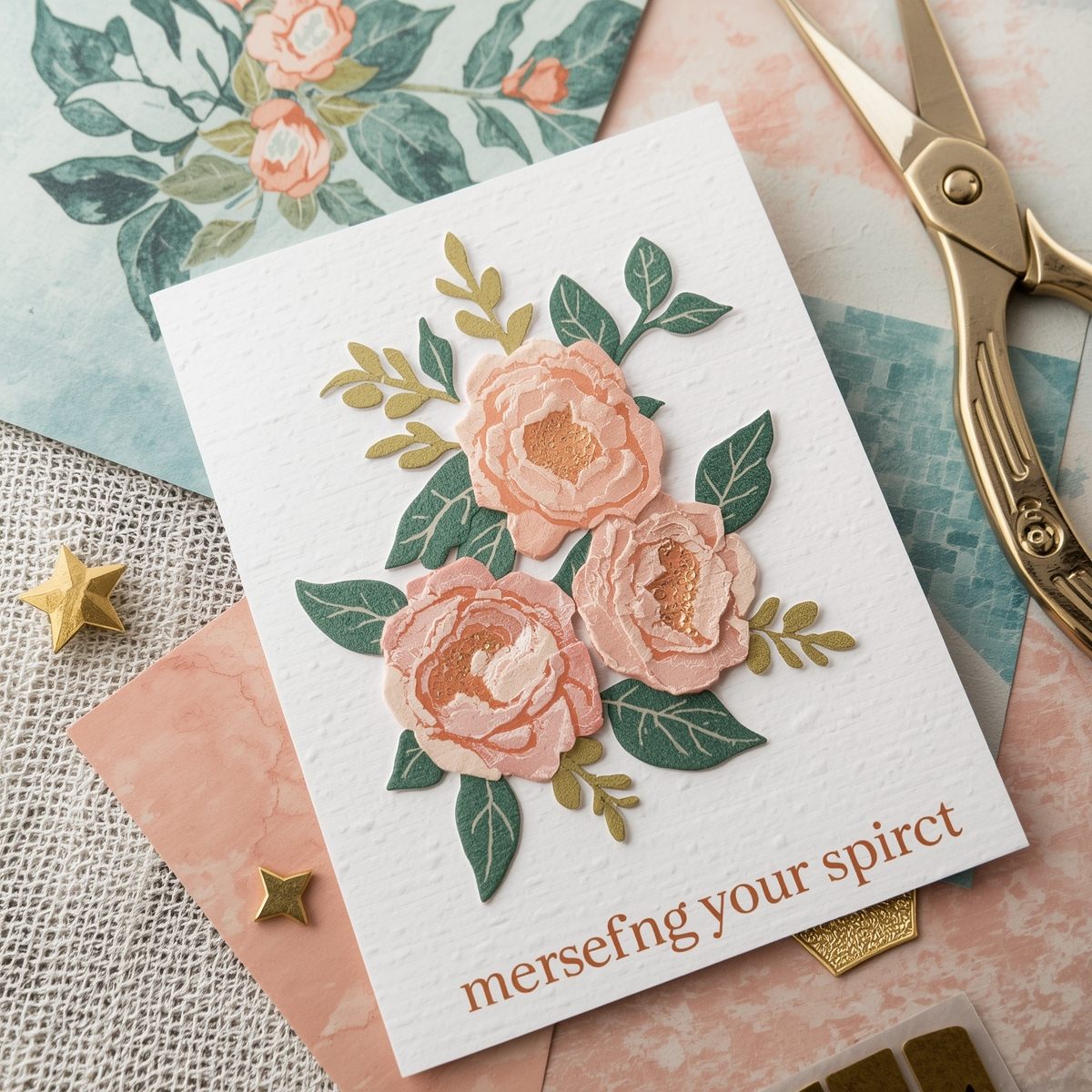 Workshop kaarten maken met ambachtelijke materialen